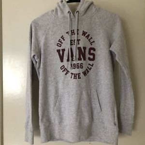 Grey Vans hoodie